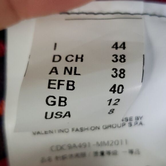 Vintage MISSONI Valentino red and black Polka Dot dress size 8 pinup retro style - Picture 10 of 11